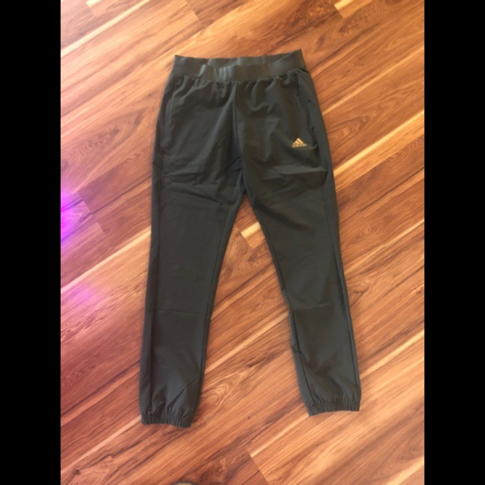 Adidas x Zoe Saldana Green Joggers